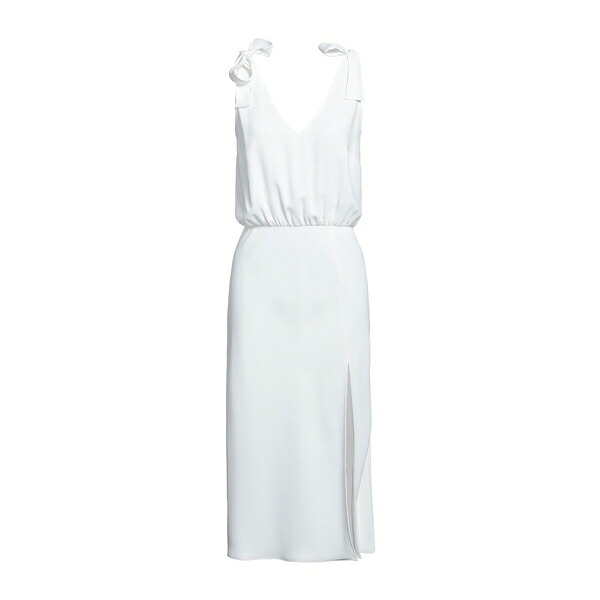 【送料無料】 アマンダ アプリチャード レディース ワンピース トップス Midi dresses White 14,746円