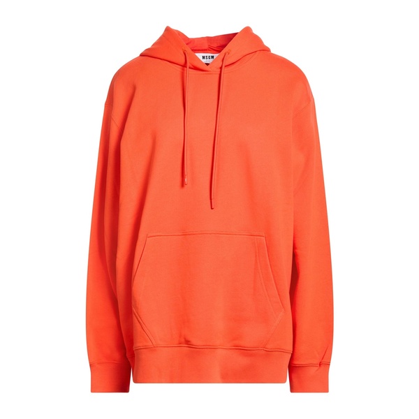 【貨物輸送無料】 エムエスジイエム レディース パーカー・スウェットシャツ アウター Sweatshirts Orange