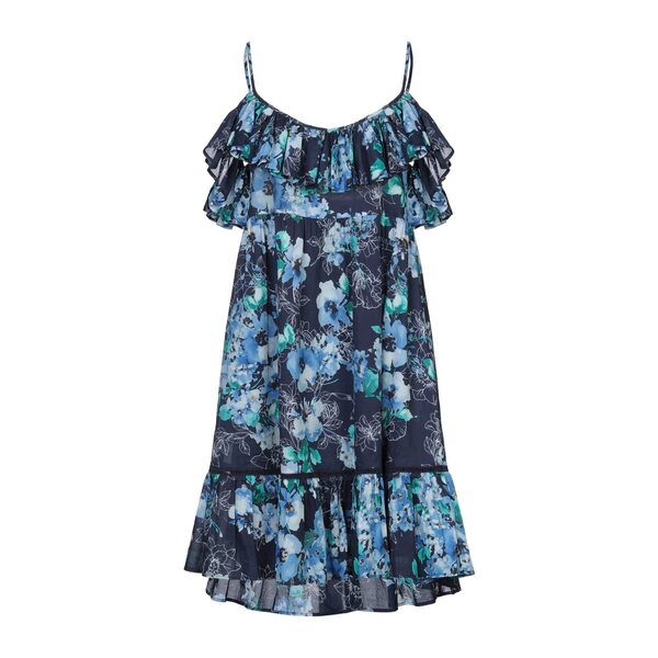 【送料無料】 ツインセット レディース ワンピース トップス Midi dresses Blue｜asty