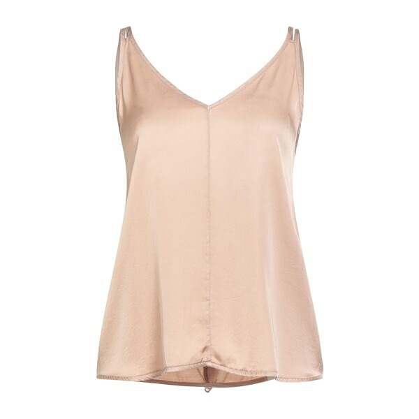 【送料無料】 エムエムイー ロード レディース Tシャツ トップス Tops Beige