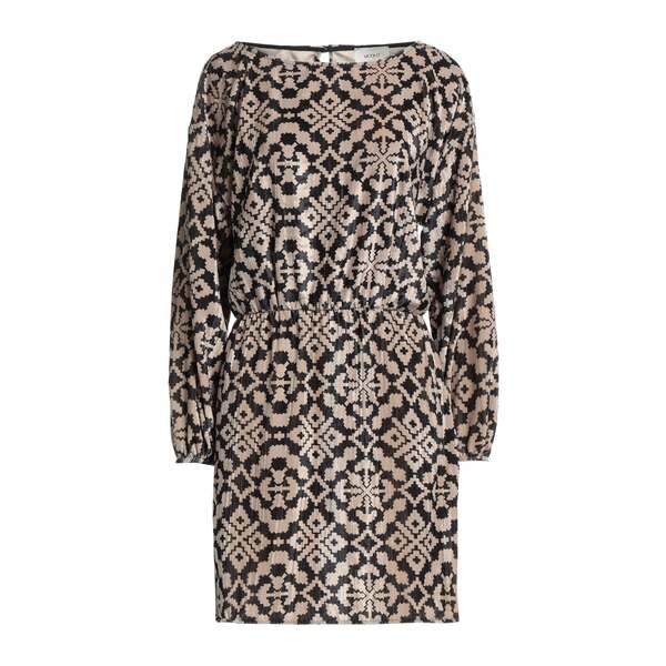【送料無料】 ヴィコロ レディース ワンピース トップス Mini dresses Black