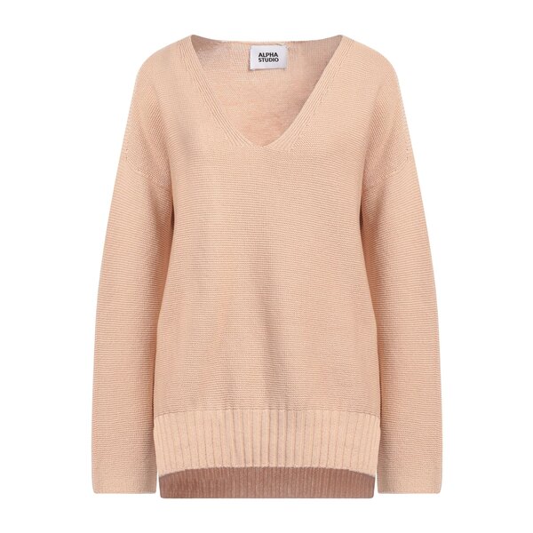 【送料無料】 アルファス テューディオ レディース ニット&セーター アウター Sweaters Beige