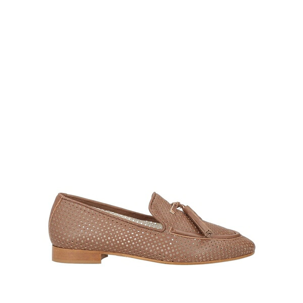 【送料無料】 ディバインフォリ レディース スリッポン・ローファー シューズ Loafers Brown