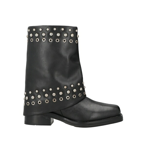 【貨物輸送無料】 エマヌエーレ ヴェー レディース ブーツ シューズ Ankle boots Black