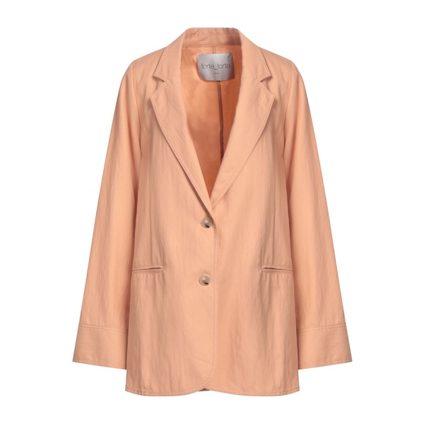 【送料無料】 フォルテ フォルテ レディース ジャケット＆ブルゾン アウター Blazers Orange
