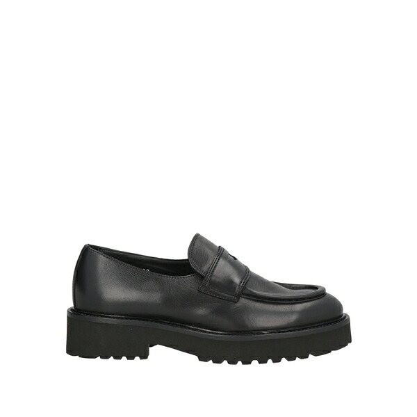 【貨物輸送無料】 ドンカルズ レディース スリッポン・ローファー シューズ Loafers Black