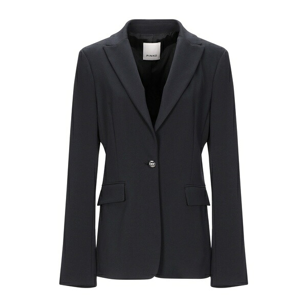 【送料無料】 ピンコ レディース ジャケット＆ブルゾン アウター Blazers Black