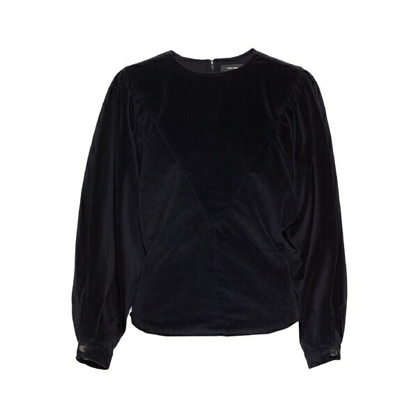 【送料無料】 イザベル マラン レディース Tシャツ トップス Tops Black|asty