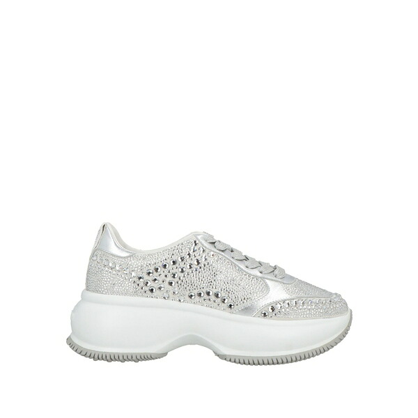 【貨物輸送無料】 ホー鵞鳥 レディース スニーカー シューズ Sneakers Silver