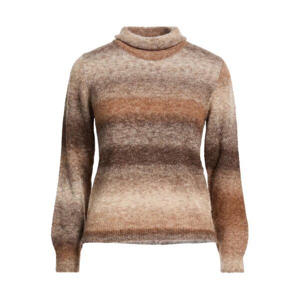 【送料無料】 カングラ レディース ニット&セーター アウター Turtlenecks Brown