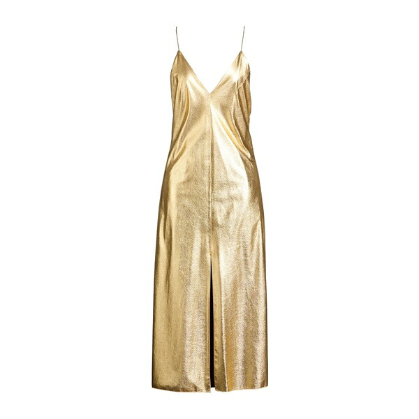 【送料無料】 フォルテ フォルテ レディース ワンピース トップス Midi dresses Gold｜asty 51,480円