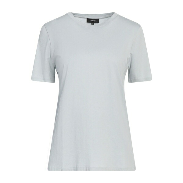 【送料無料】 セオリー レディース Tシャツ トップス T-shirts Grey