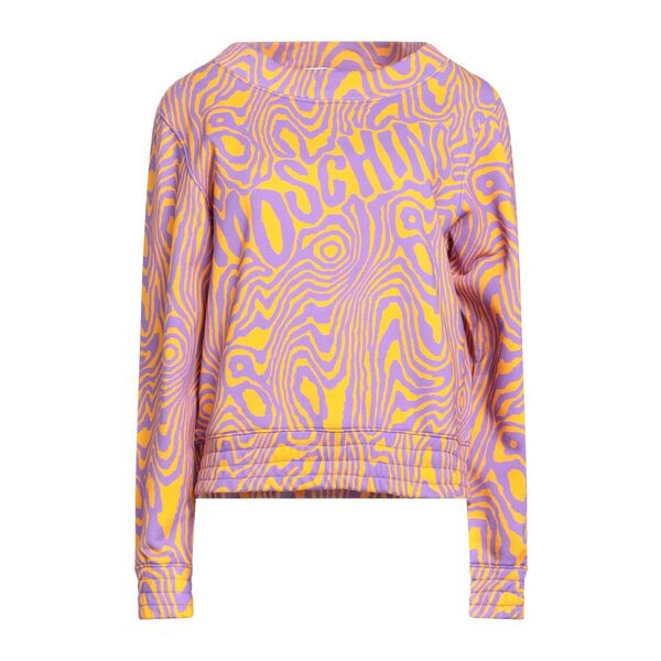 【送料無料】 モスキーノ レディース パーカー・スウェットシャツ アウター Sweatshirts Orange