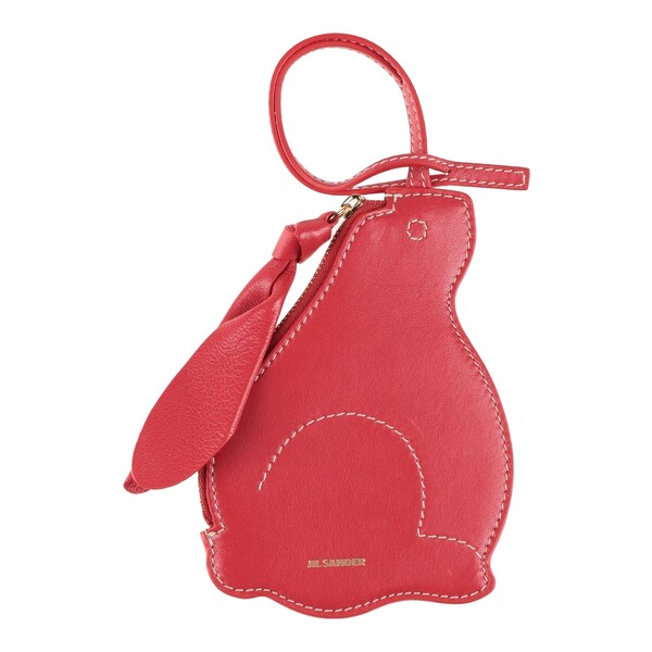 【送料無料】 ジル・サンダー レディース 財布 アクセサリー Coin purses Red