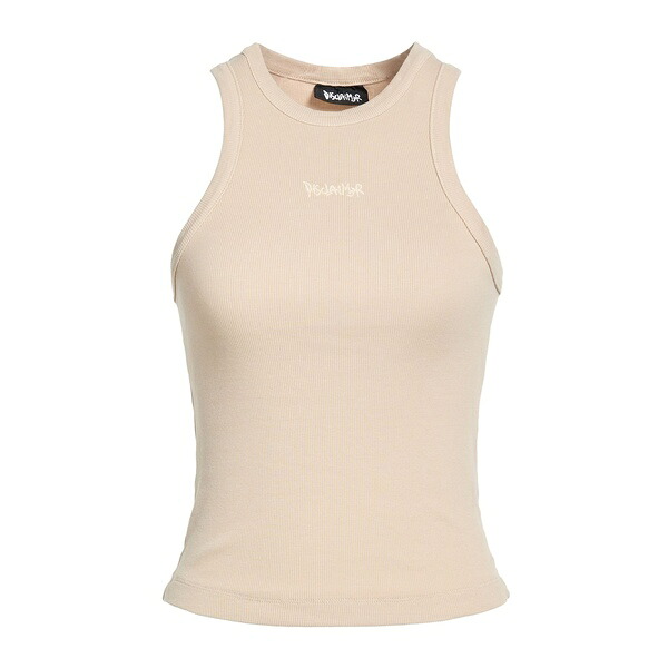 【貨物輸送無料】 ディスクレイマー レディース プルオーバー トップス Tank tops Beige