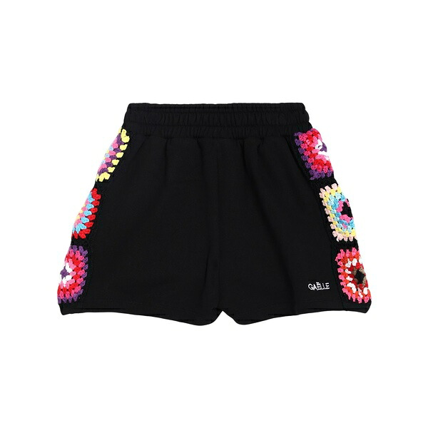 【送料無料】 ガレパリ レディース カジュアルパンツ ボトムス Shorts & Bermuda Shorts Black