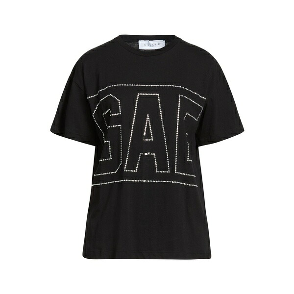 【送料無料】 ガレパリ レディース Tシャツ トップス T-shirts Black 13,075円