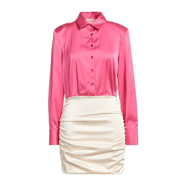 【送料無料】 ヴィコロ レディース ワンピース トップス Mini dresses Pink