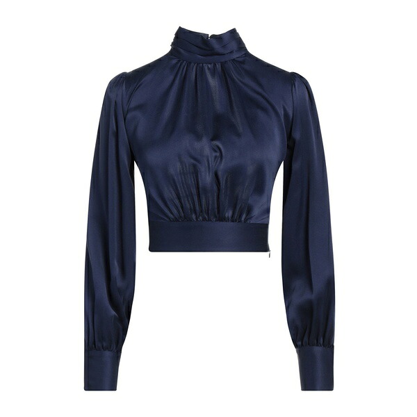 【送料無料】 エリザベスフランキ レディース Tシャツ トップス Tops Blue