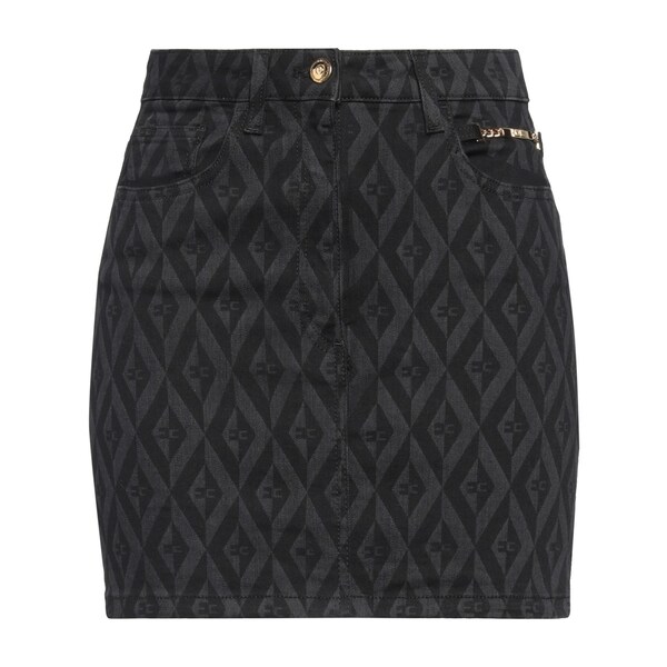 【送料無料】 エリザベスフランキ レディース スカート ボトムス Denim skirts Black｜asty