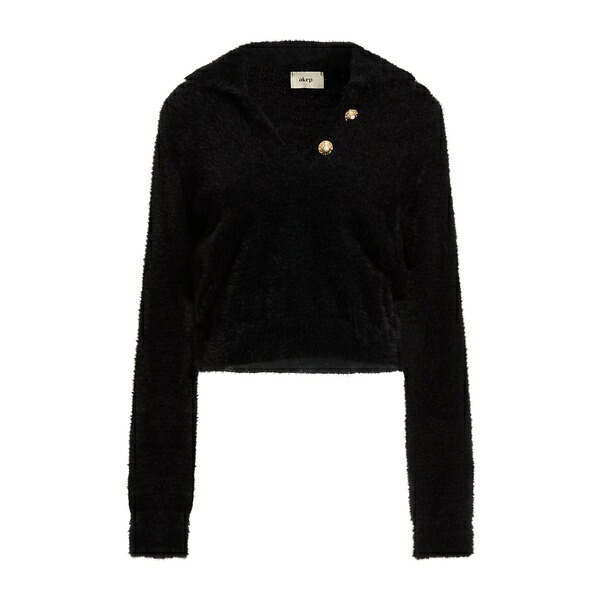 【送料無料】 エーケプ レディース ニット&セーター アウター Sweaters Black 28,350円