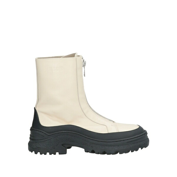 【送料無料】 エムエスジイエム レディース ブーツ シューズ Ankle boots Beige