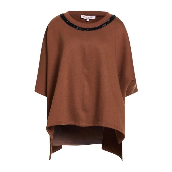 【貨物輸送無料】 コナー \u0026 ひと休み レディース パーカー・スウェットシャツ アウター Sweatshirts Brown