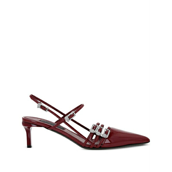 フィリッププレイン レディース パンプス シューズ 55mm crystal-embellished slingback pumps Purple｜asty 78,540円