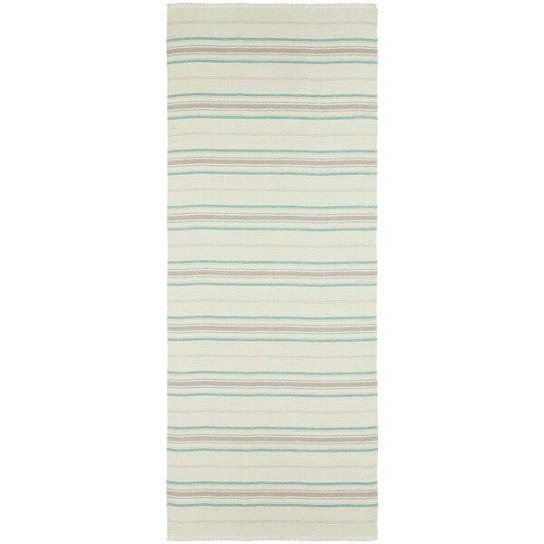 ジョンストンズオブエルギン レディース マフラー・ストール・スカーフ アクセサリー Striped cashmere scarf Neutrals｜asty