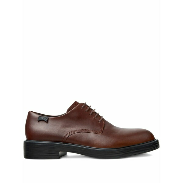 カンペール メンズ ドレスシューズ シューズ Dean leather derby shoes Brown