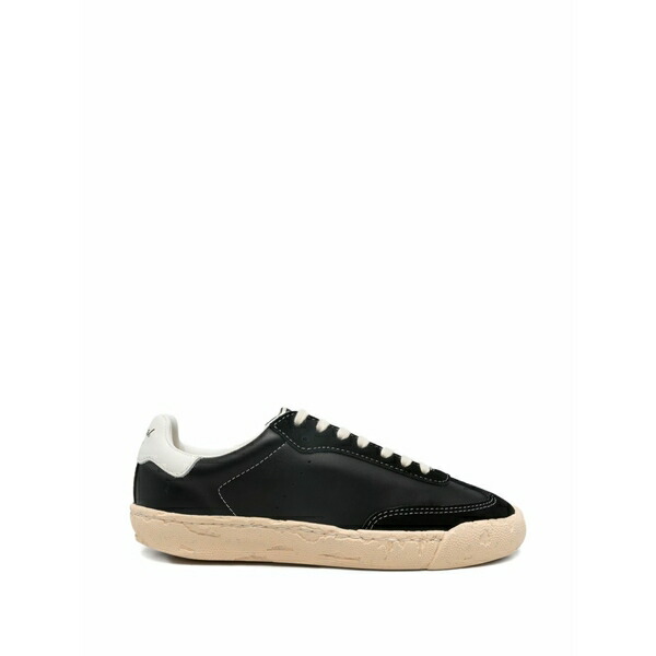 ミハラヤスヒロ メンズ スニーカー シューズ Francis lace-up sneakers Black