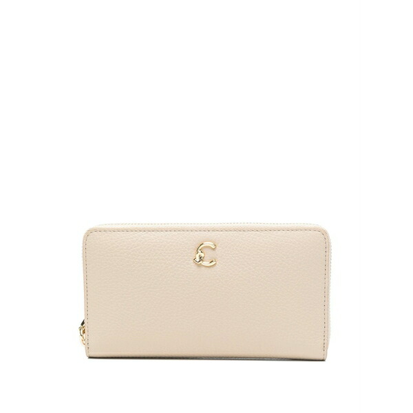 コチネレ レディース 紙入れ 付属品 Logo-detail wallet Neutrals