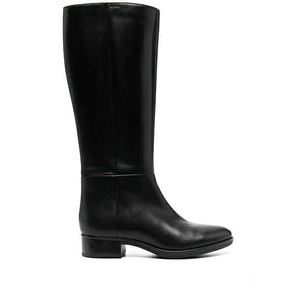 ジェオックス レディース ブーツ シューズ Felicity knee-high boots Black