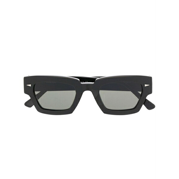 アレム メンズ サングラス・アイウェア アクセサリー Villette square-frame sunglasses Black|asty