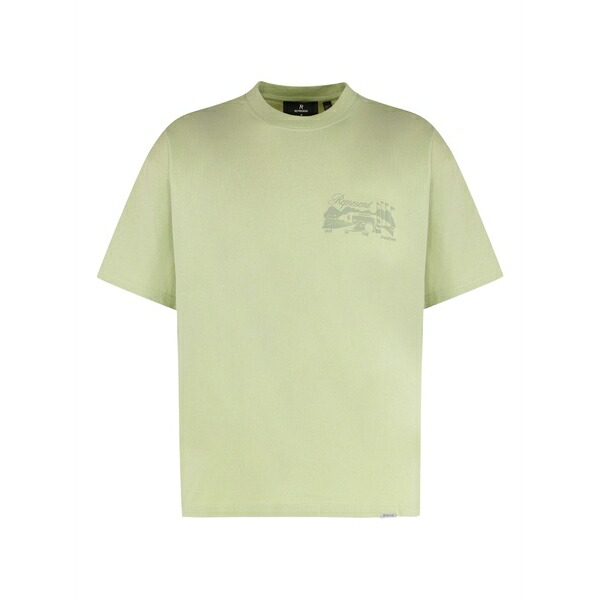 リプレゼント メンズ プルオーバー トップス Graphic-print t-shirt Green