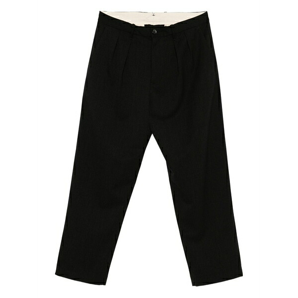 ナイン イン ザ モーニング メンズ カジュアルパンツ ボトムス Pleat-detail wool trousers Grey｜asty 58,080円