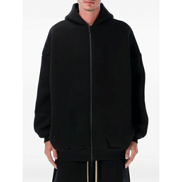 フィアオブゴッド メンズ パーカー・スウェットシャツ アウター Zip-up hoodie Black｜asty
