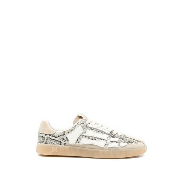 アミリ レディース スニーカー シューズ Pacific bones snake-pattern sneakers Neutrals|asty