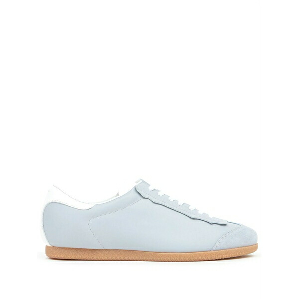 マルタンマルジェラ メンズ スニーカー シューズ Featherlight low-top sneakers Blue|asty