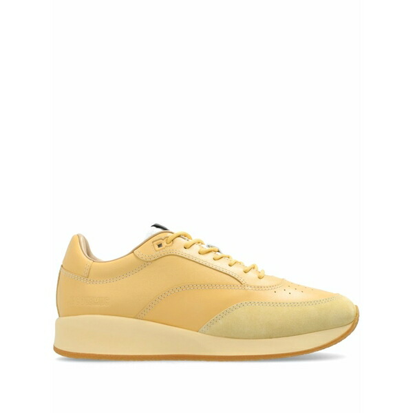 ジャクエムス メンズ スニーカー シューズ Panelled lace-up sneakers Yellow
