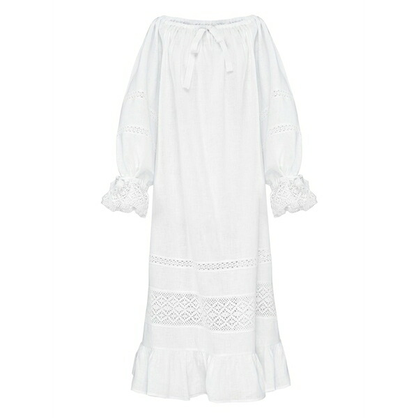 スリーパー レディース ワンピース トップス Romantica dress White|asty