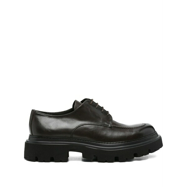 コルネリアーニ メンズ 御召しものシューズ シューズ Lace-up derby shoes   Brown
