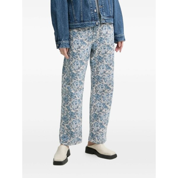 リーヴァイズジーンズ レディース ジーンズズボン下 ボトムス 501 straight-leg jeans Blue