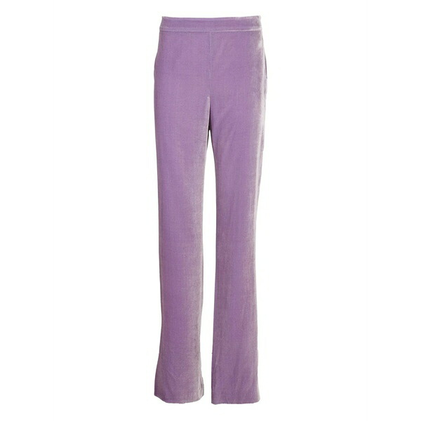 ブティックモスキーノ レディース 心地好いズボン下 ボトムス Straight-leg trousers Purple