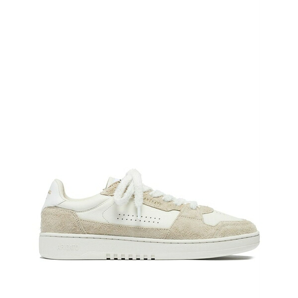 アクセルアリガト メンズ スニーカー シューズ Dice lo fluffy sneakers White