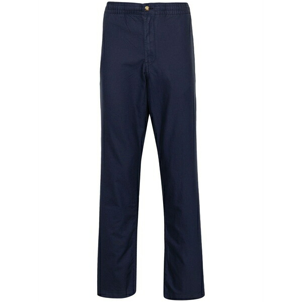 ラルフローレン メンズ 心地よいズボン下 ボトムス Drawstring cotton tapered trousers Blue