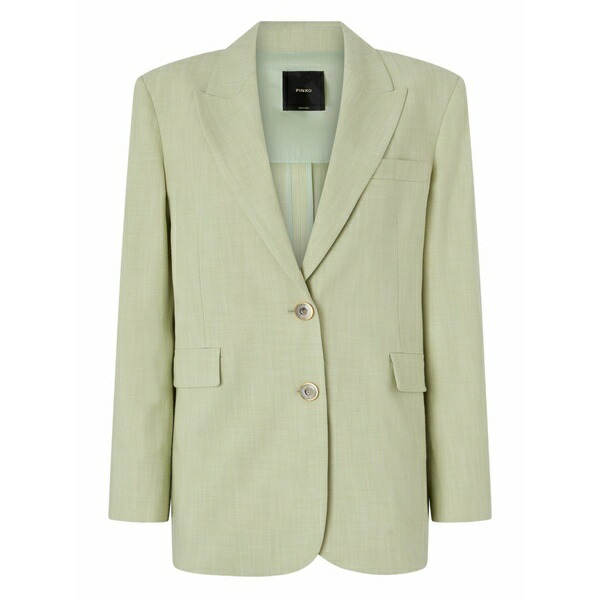 ピンコ レディース 上衣＆上衣 アウター Button jacket Green