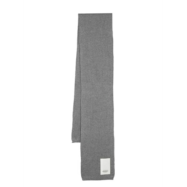 ラスランバジンスキー レディース えり巻き・袈裟・えり巻き 付属品 Logo-patch scarf Grey