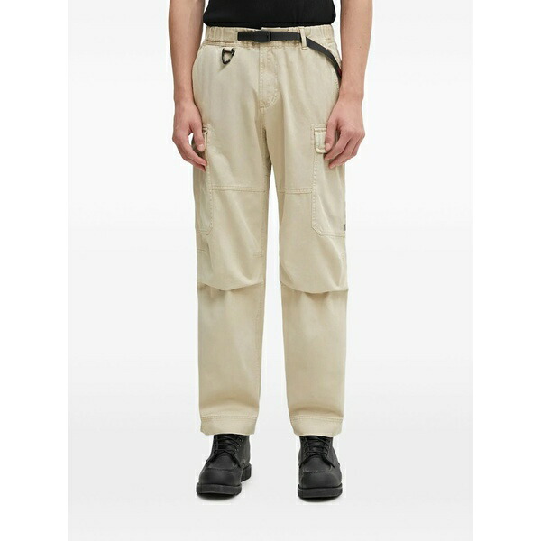 グラミチ メンズ カジュアルパンツ ボトムス Sierra cargo elasticated trousers Neutrals|asty