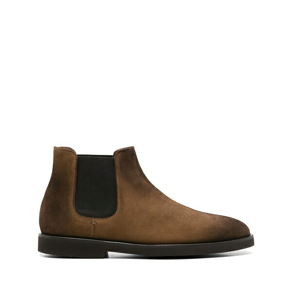 ドンカルズ メンズ ブーツ シューズ Suede ankle boots Brown|asty